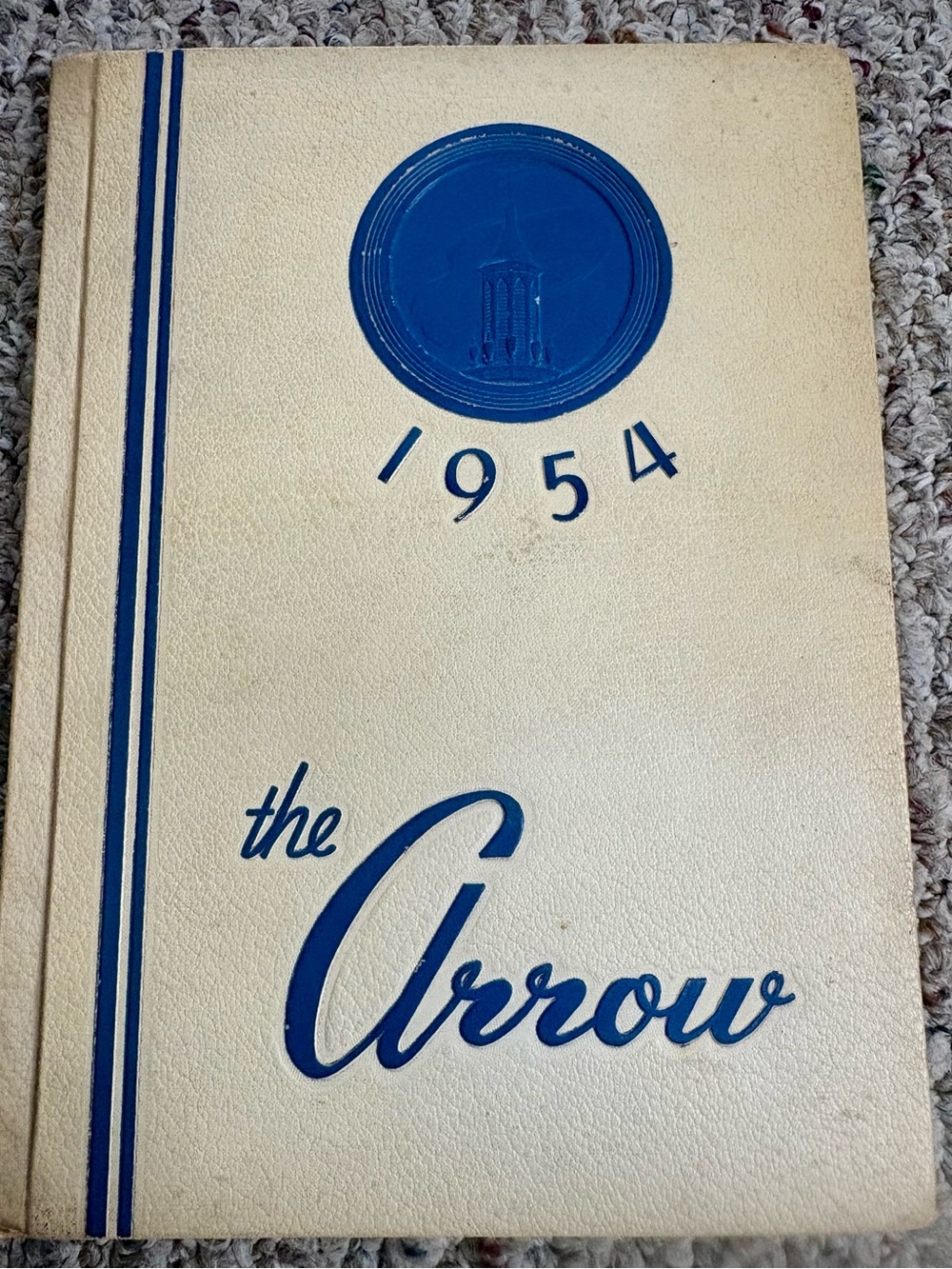 Vintage Auburn NY The Arrow East High School Yearbook 1954